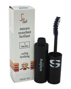 Sisley 0.33oz So Curl Curling Fortifying Deep Blue Mascara Women Face & Eye Makeup