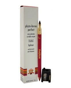 Sisley Phyto Fushia Levres Perfect With Lip Brush And Sharpener 0.04oz Women Lip & Cheek Makeup