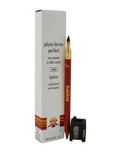 Sisley 0.04oz Ruby Phyto-Levres Perfect With Lip Brush And Sharpener Women Lip & Cheek Makeup