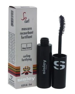 Sisley 0.33oz #02 Deep Brown So Curl Curling Fortifying Mascara Women Face & Eye Makeup