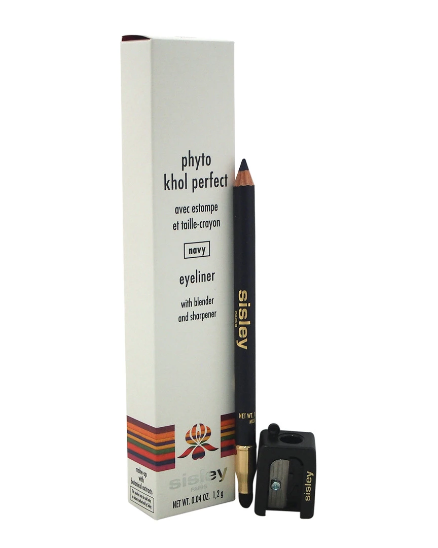 Sisley 0.04oz Navy Phyto Khol Perfect Eyeliner With Blender & Sharpener Women Face & Eye Makeup 3 Sisley 0.04oz Navy Phyto Khol Perfect Eyeliner With Blender & Sharpener Women Face & Eye Makeup
