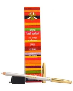 Sisley 0.05oz #7 Snow Phyto Khol Perfect Eyeliner With Blender & Sharpener Women Lip & Cheek Makeup