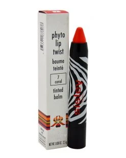 Sisley 0.08oz #7 Coral Phyto-Lip Twist Women Lip & Cheek Makeup